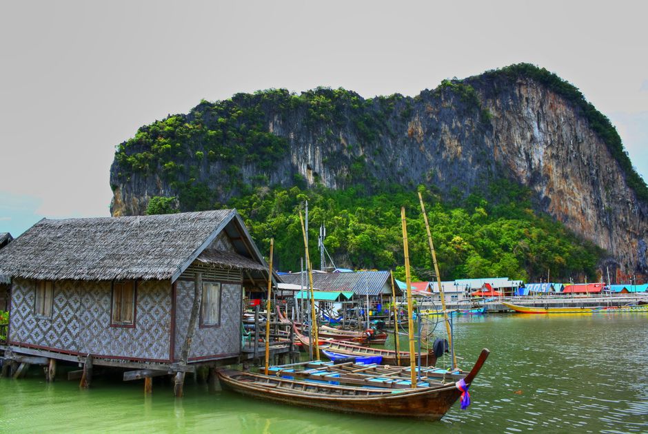 Floating House In Koh Panyee