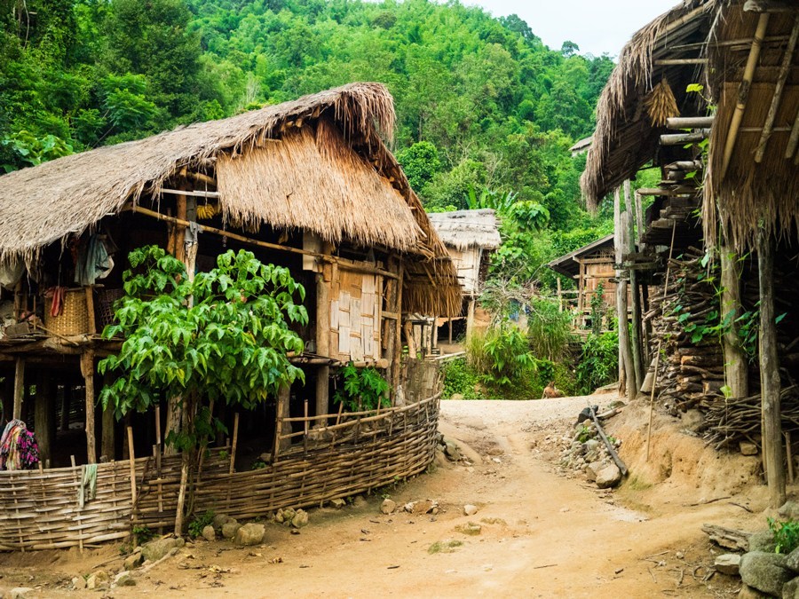 Rustic House In Lahu Village