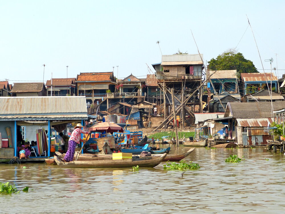 floating village Cambodia