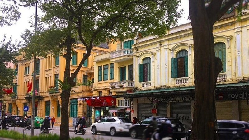 French quarter Hanoi