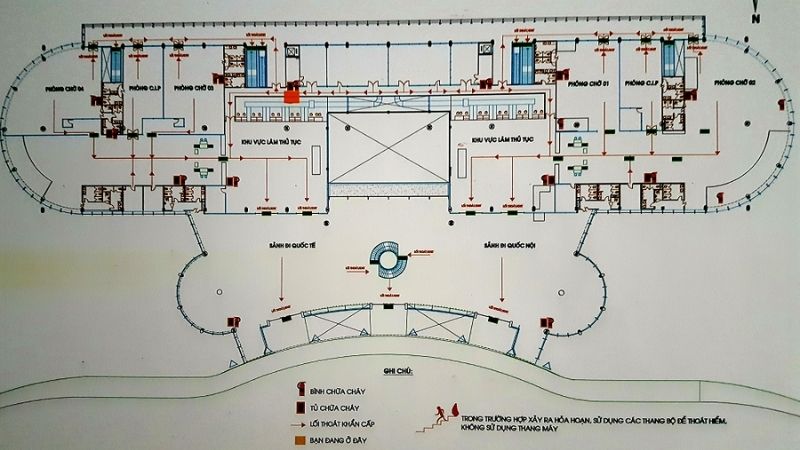 Dalat airport structure