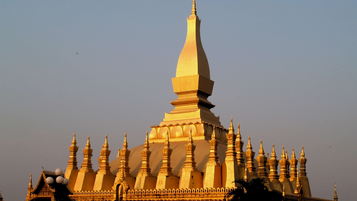 The Golden Stupa Of Pha That Luang
