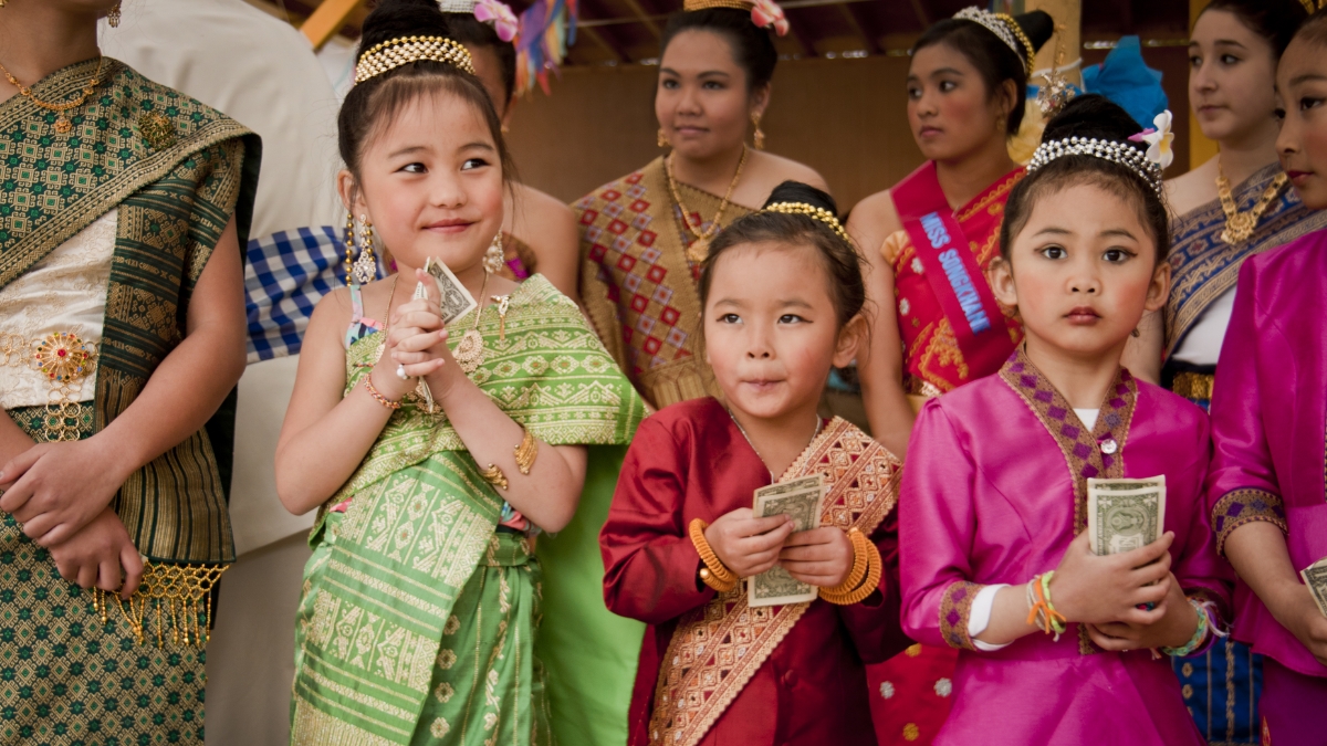 Lao's Festivals Show Values Through Traditional Clothes