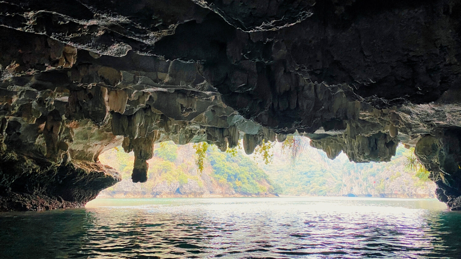 Outstanding view inside the cave