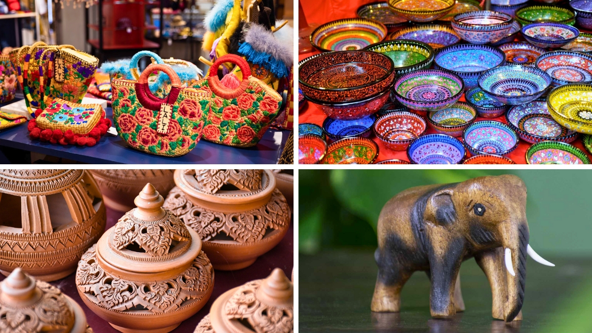 Handicrafts And Elephant Figurines - Must-buy Items In Thailand