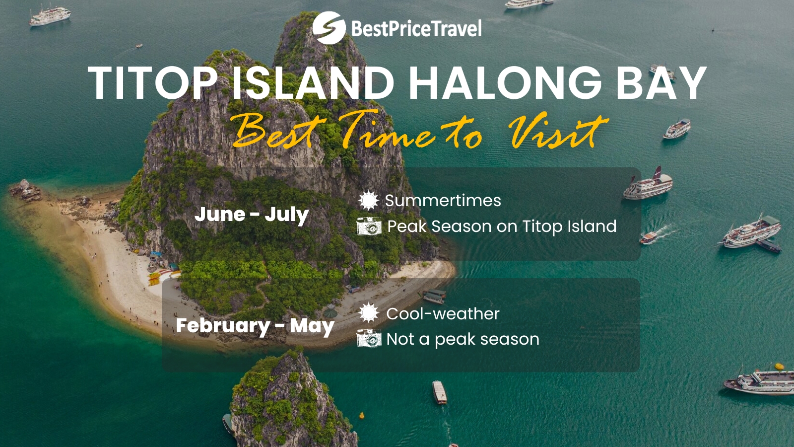 Best time to visit Titop Island