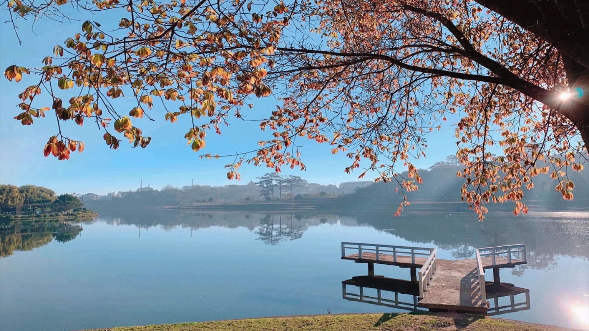 The Romantic Beauty Of Xuan Huong Lake Da Lat