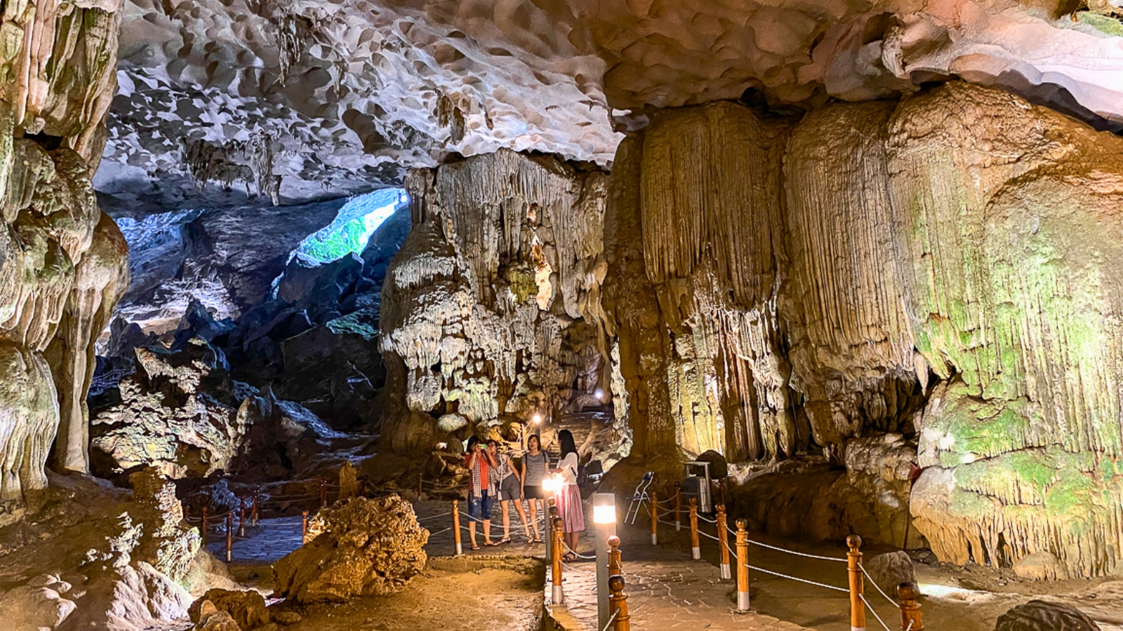 Inside The Magnificent Sung Sot Cave