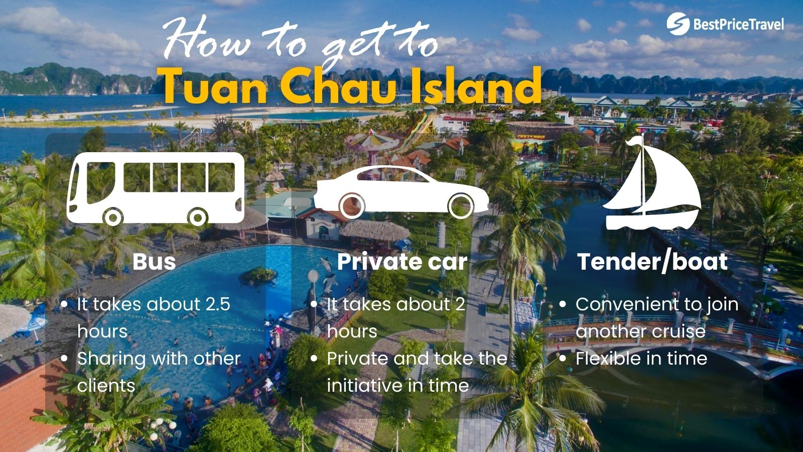 How To Get To Tuan Chau Island