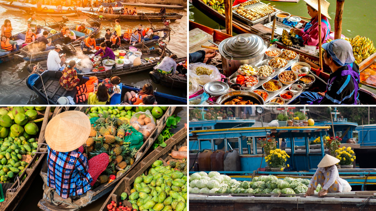 Immerse In The Vibrant Floating Market Of Ca Mau