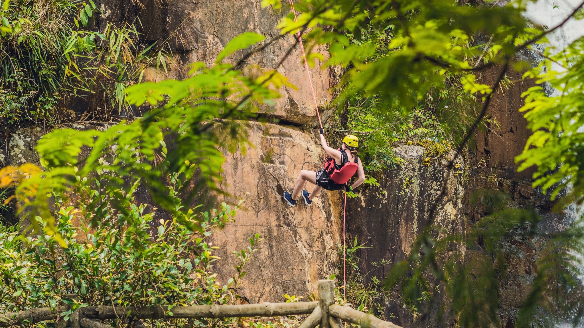 Climb The Rock In Vietnam (Datanla Waterfall)