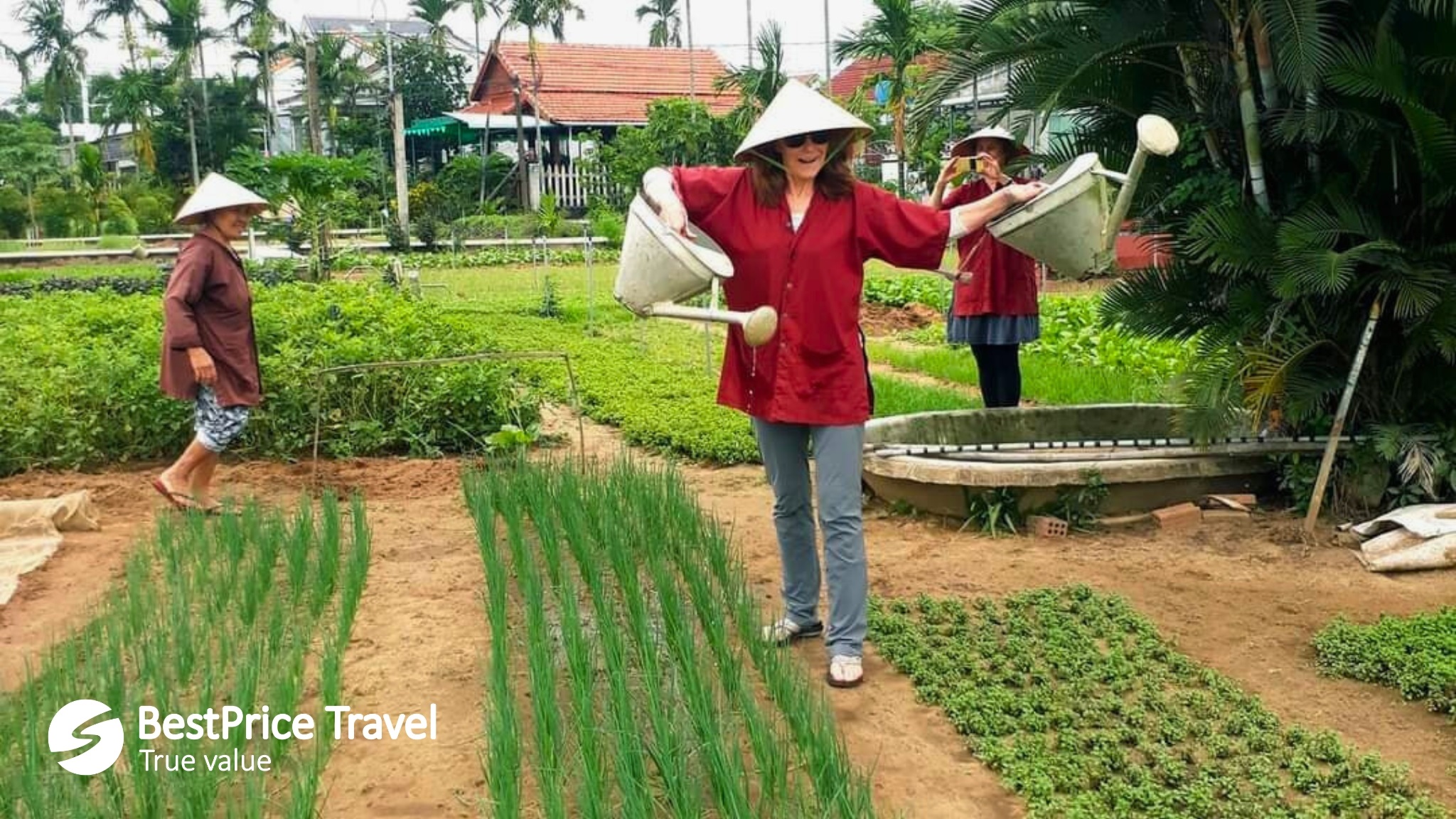 Work Like A Farmer At Tra Que Village