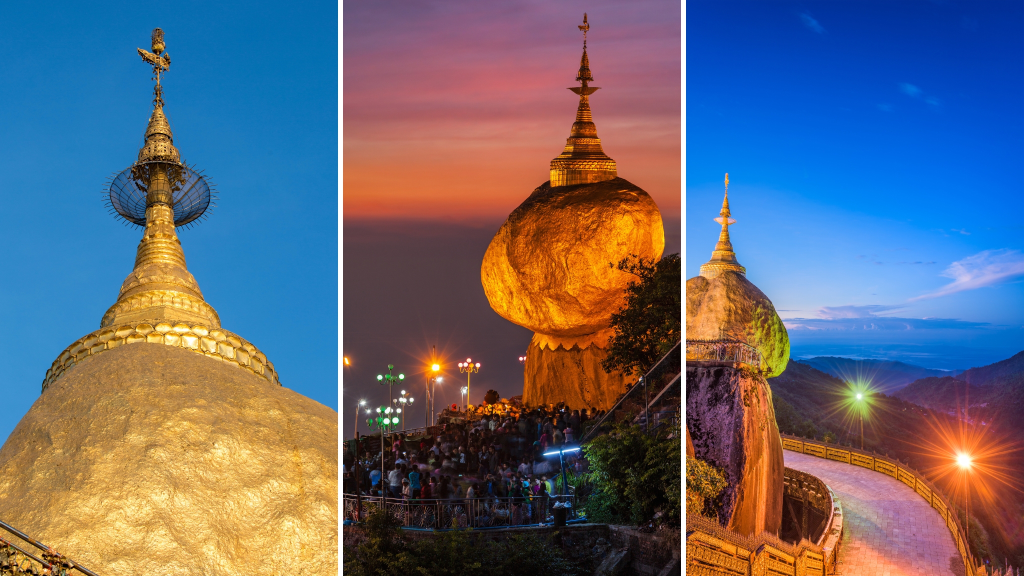Discover The Mysterious Of Scared Golden Rock In Myanmar