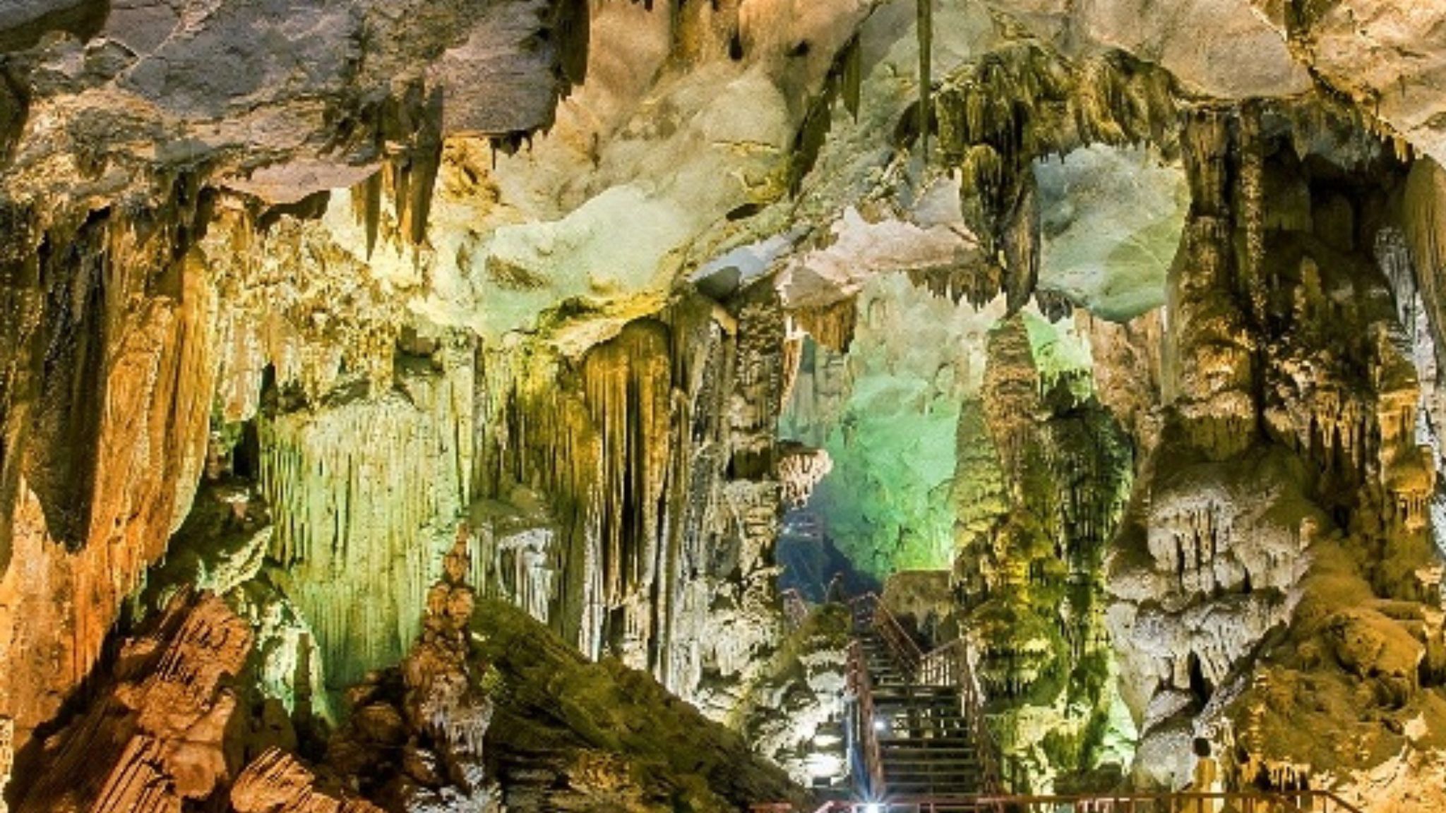 Admire The Unique Stalagmites In Tien Son Cave