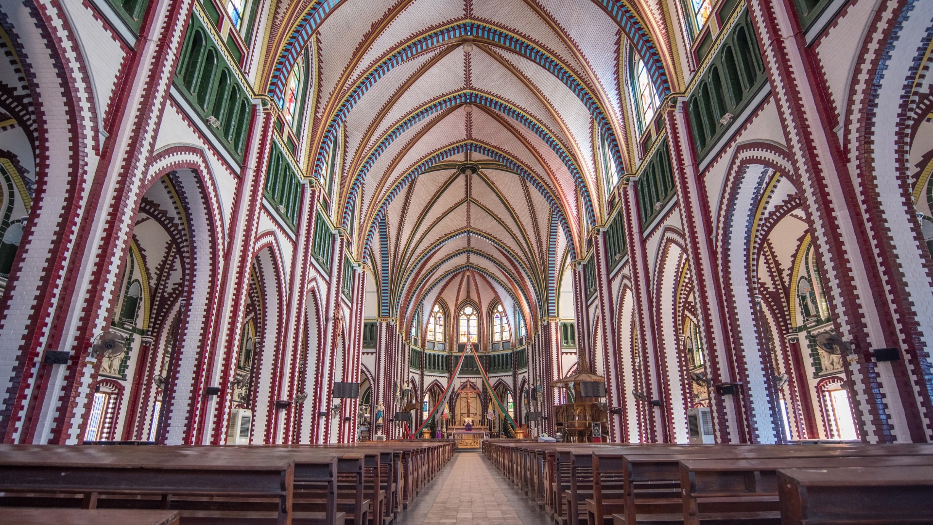 Impressive Interior In Saint Mary's Cathedral