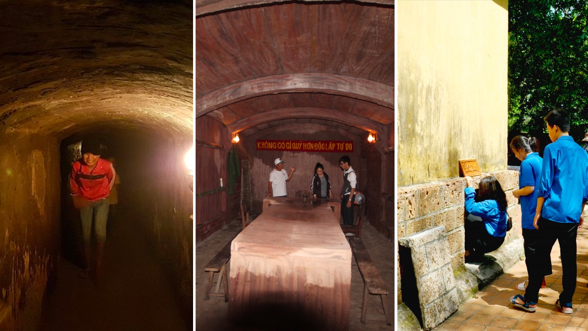 Crawl Inside Ky Anh Tunnels And Explore The Secret Space Inside