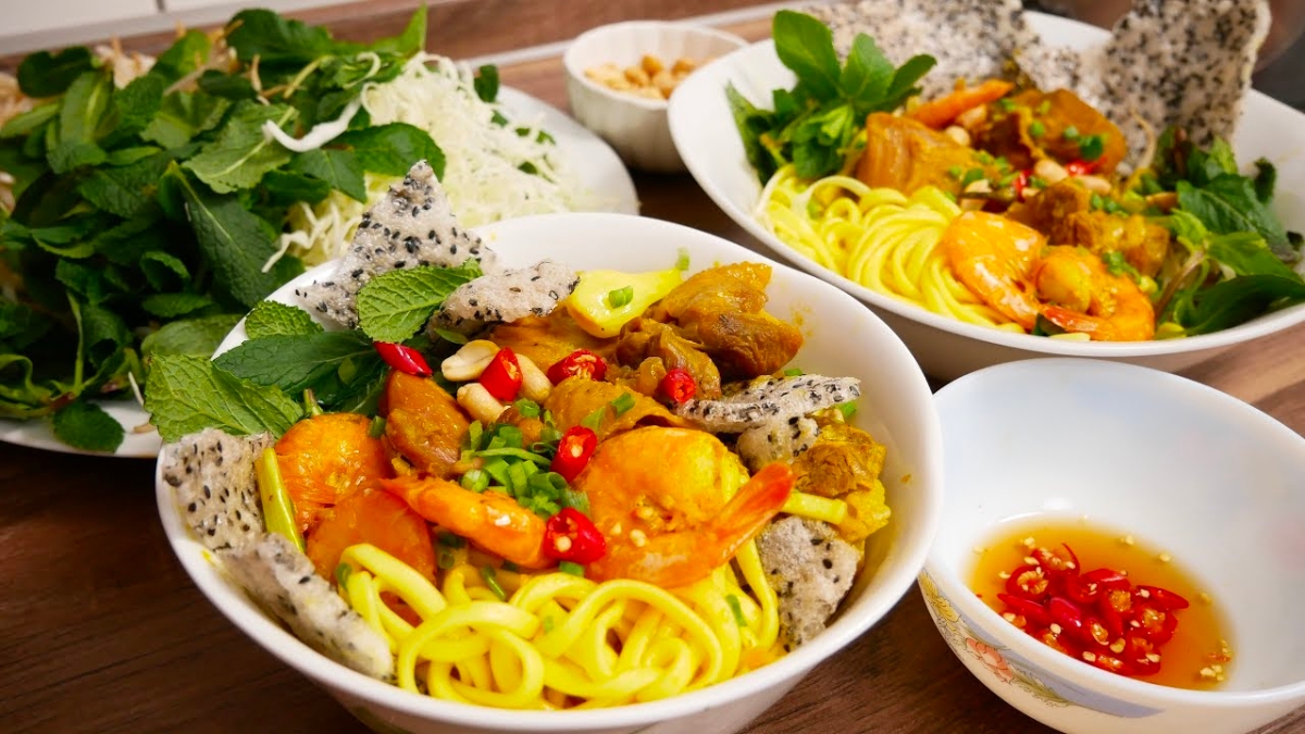 Quang Noodles Is A Specialty Dish From Quang Nam Province