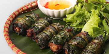 Bo Nuong La Lot (Beef in Wild Betel Leaf Recipe)