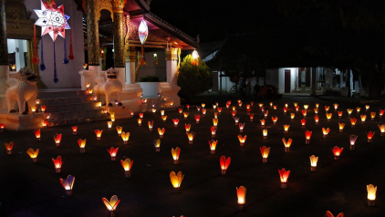 Awk Phansa Day - The Festival of Lights in Laos