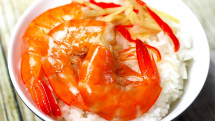 Tom Chua (Sweet and sour shrimp)