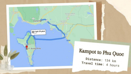 How to travel from Kam Pot to Phu Quoc