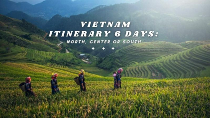 Vietnam Itinerary 6 days: North, Center or South