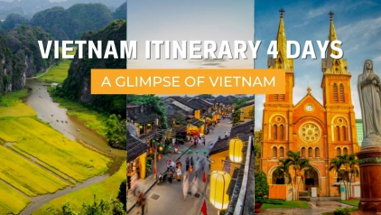 Vietnam Itinerary 4 days: A Glimpse of Vietnam