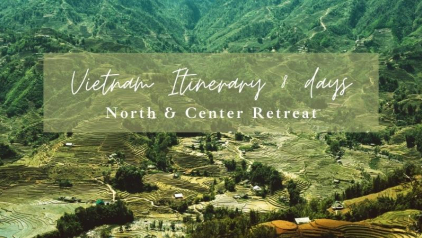 Vietnam Itinerary 8 days: North & Center Retreat