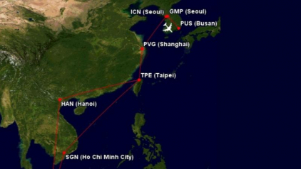 Vietnam to Reopen For Busan - Hanoi Flight Route