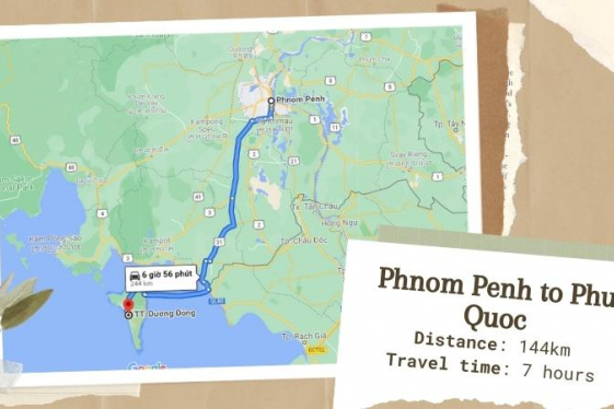 How to travel from Phnom Penh (Cambodia) to Phu Quoc?