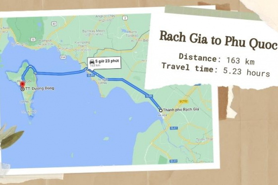 How to travel From Rach Gia to Phu Quoc?