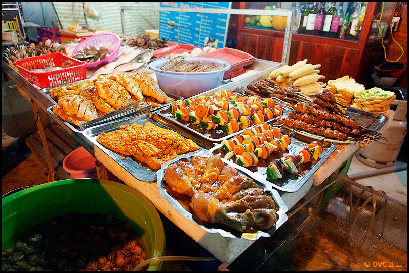 Diverse cuisine in Nha Trang Market