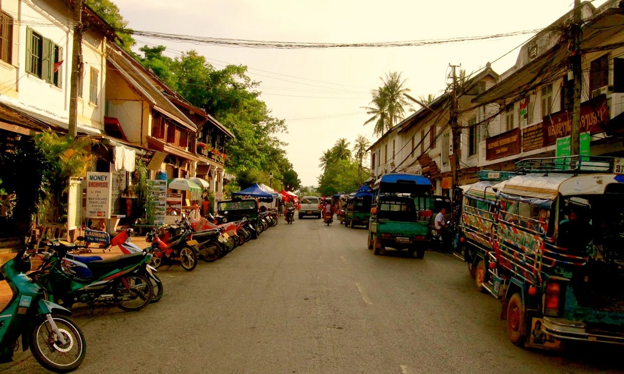 Luang Prabang Street Scene