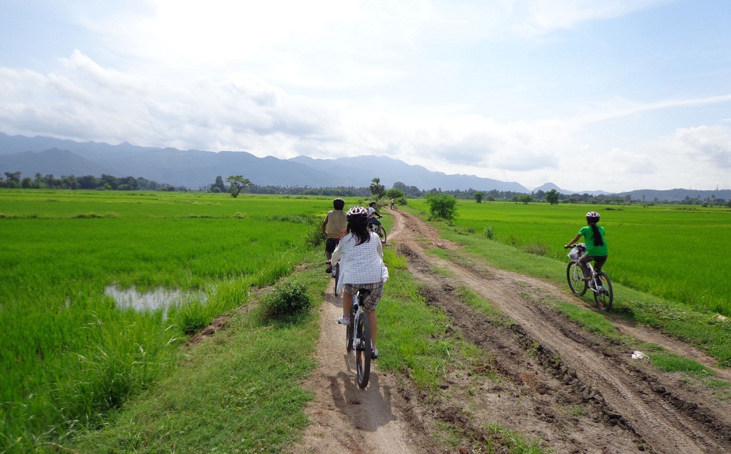 Biking in Mandalay