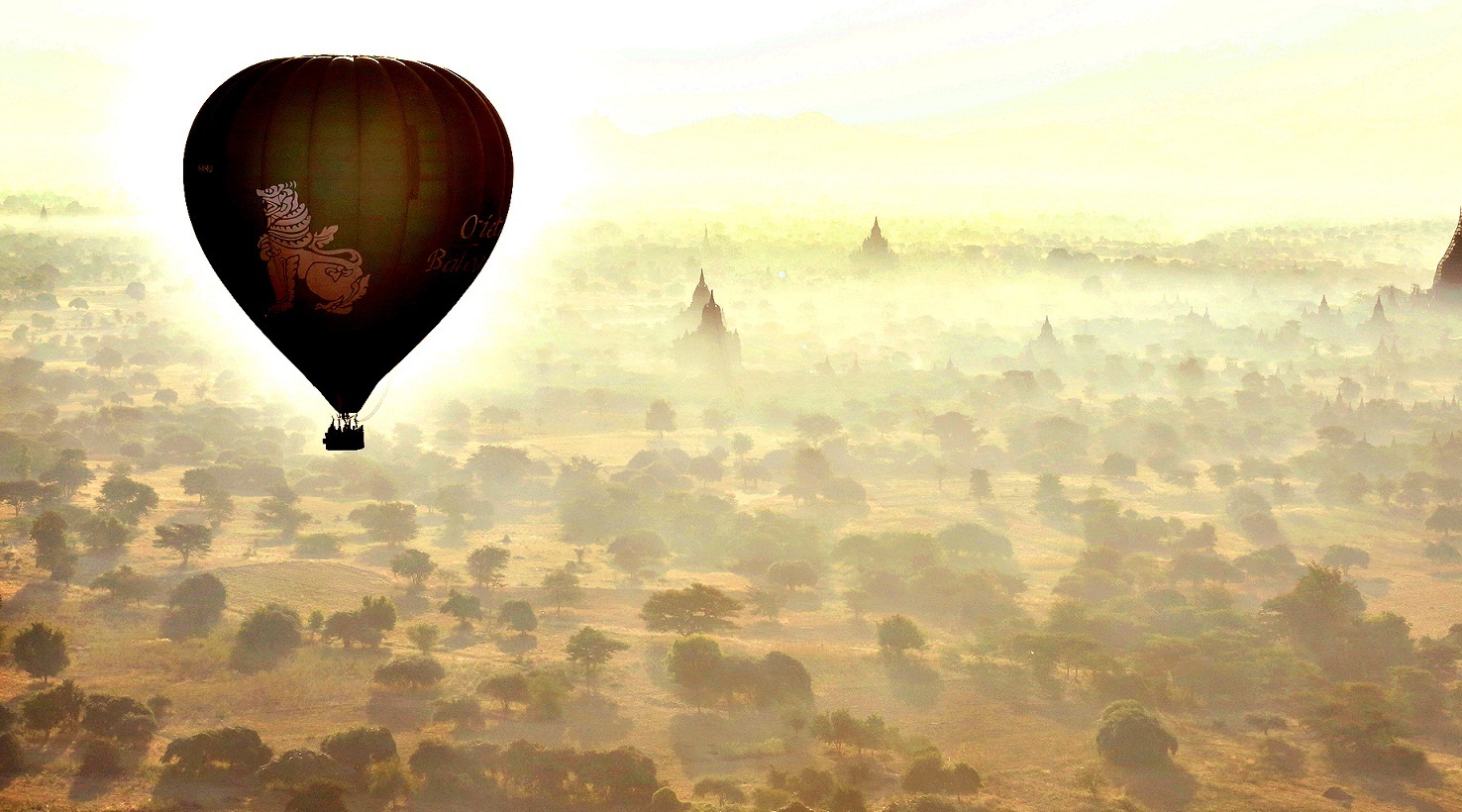 Balloon Ride Over Mandalay