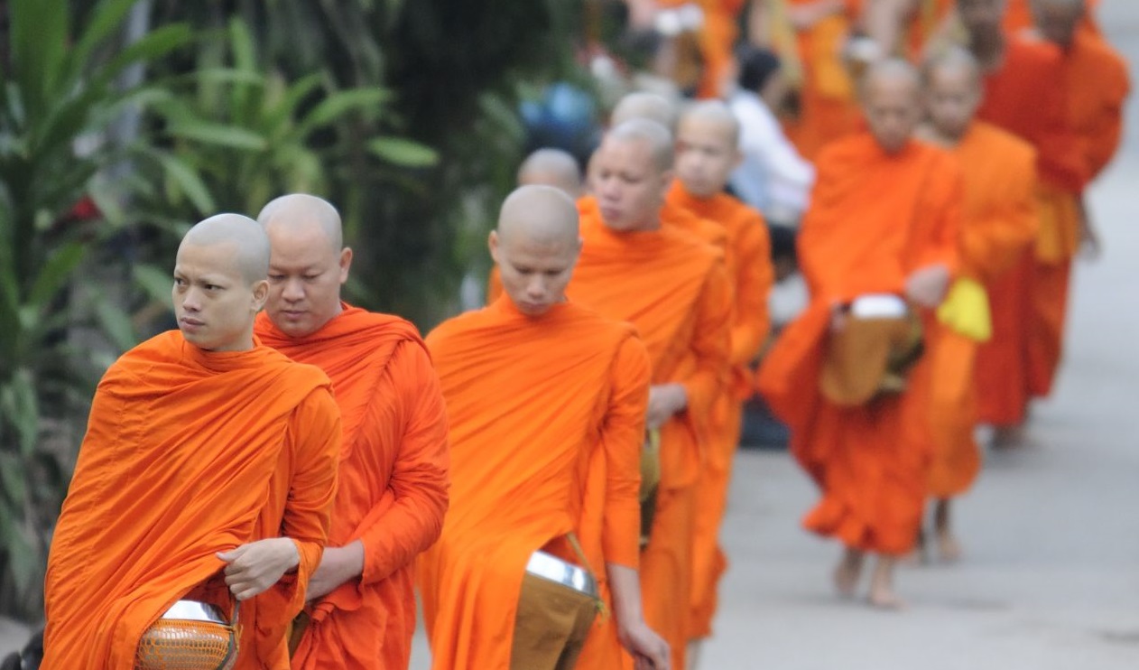 Monks are the symbol of purity