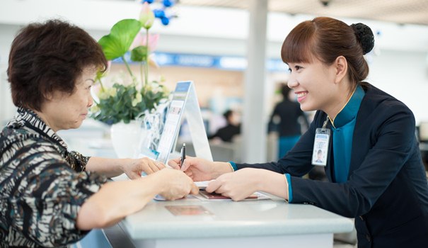 Get Vietnam Visa on Arrival at the airport.