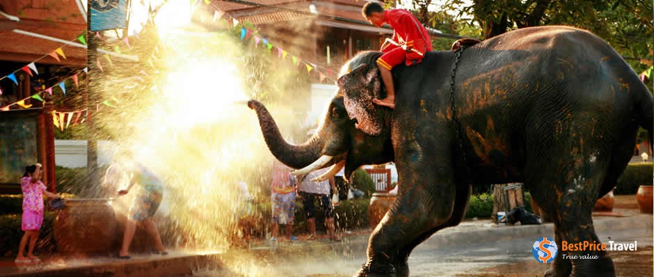 Songkran festival in Pattaya - most popular water festival in Southeast Asia