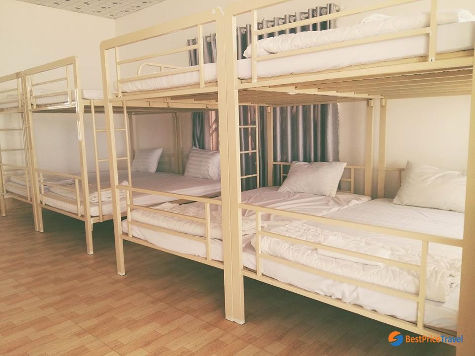 Dormitory (14 persons): 1.700.000VND