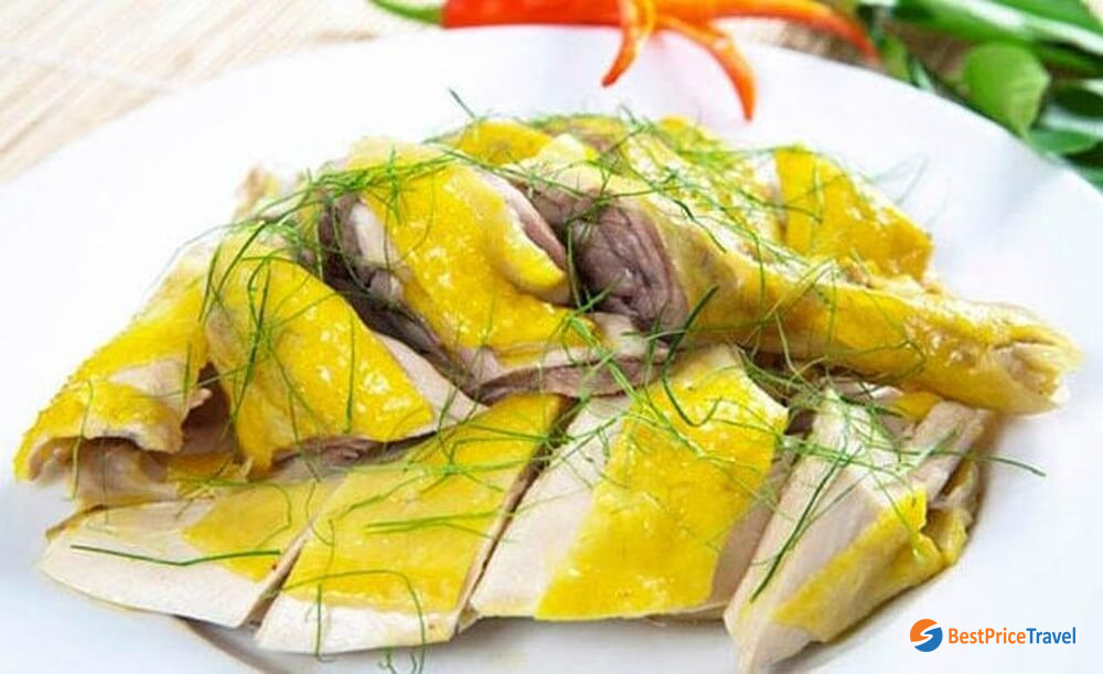 Ga Luoc - Boiled Chicken for tet holiday in vietnam