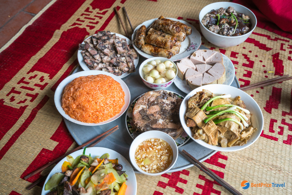 Vietnamese traditional foods in Lunar New Year