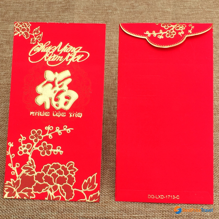 Traditional Red envelope for giving lucky money