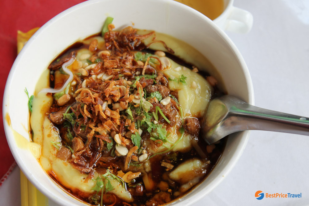 Burmese Shan Tofu Noodles - best dish in Myanmar