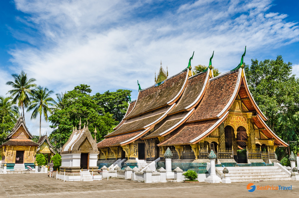 Temple in Luang Prabang, laos