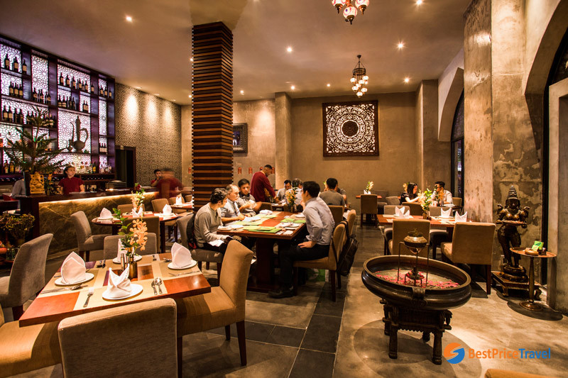 Tandoor's splendid space for formal occasions - Vietnam’s Best Indian Restaurants