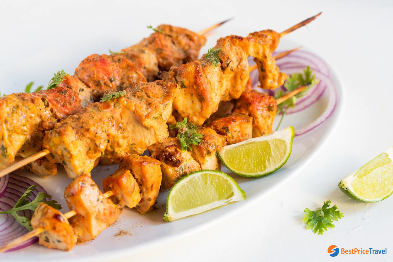 Grilled chicken tikka skewers - Vietnam’s Best Indian Restaurants