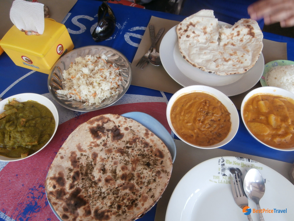 Indian Halal food at Nisha Restaurant
