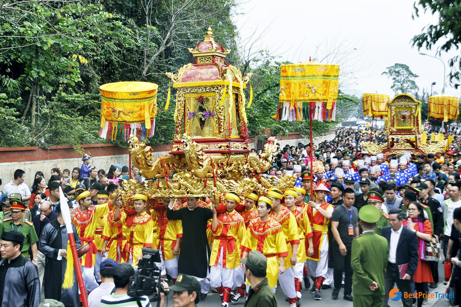 Traditional Ritual in Cua Ong temple festival