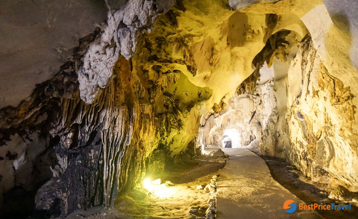 Trung Trang Cave in Cat Ba Island in 3-day itinerary in halong bay