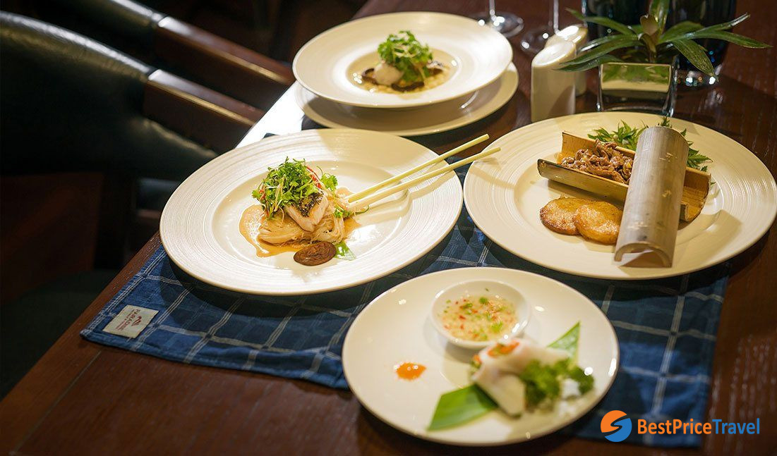 Finish the food on your plate is an important DO in Halong Bay